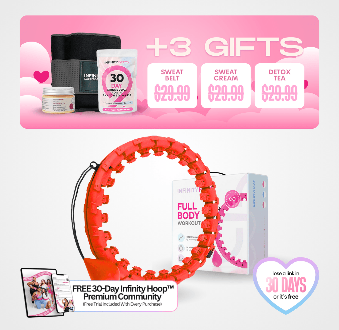 Infinity Hoop™ Challenge - Valentine's Day Sale