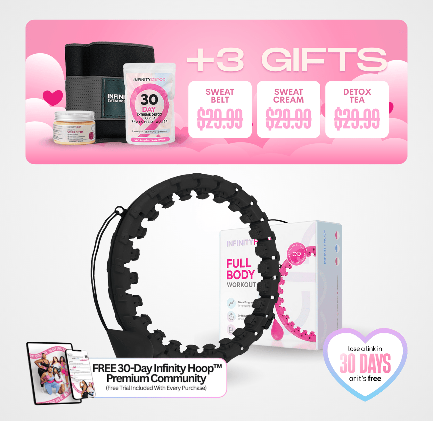 Infinity Hoop™ Challenge - Valentine's Day Sale