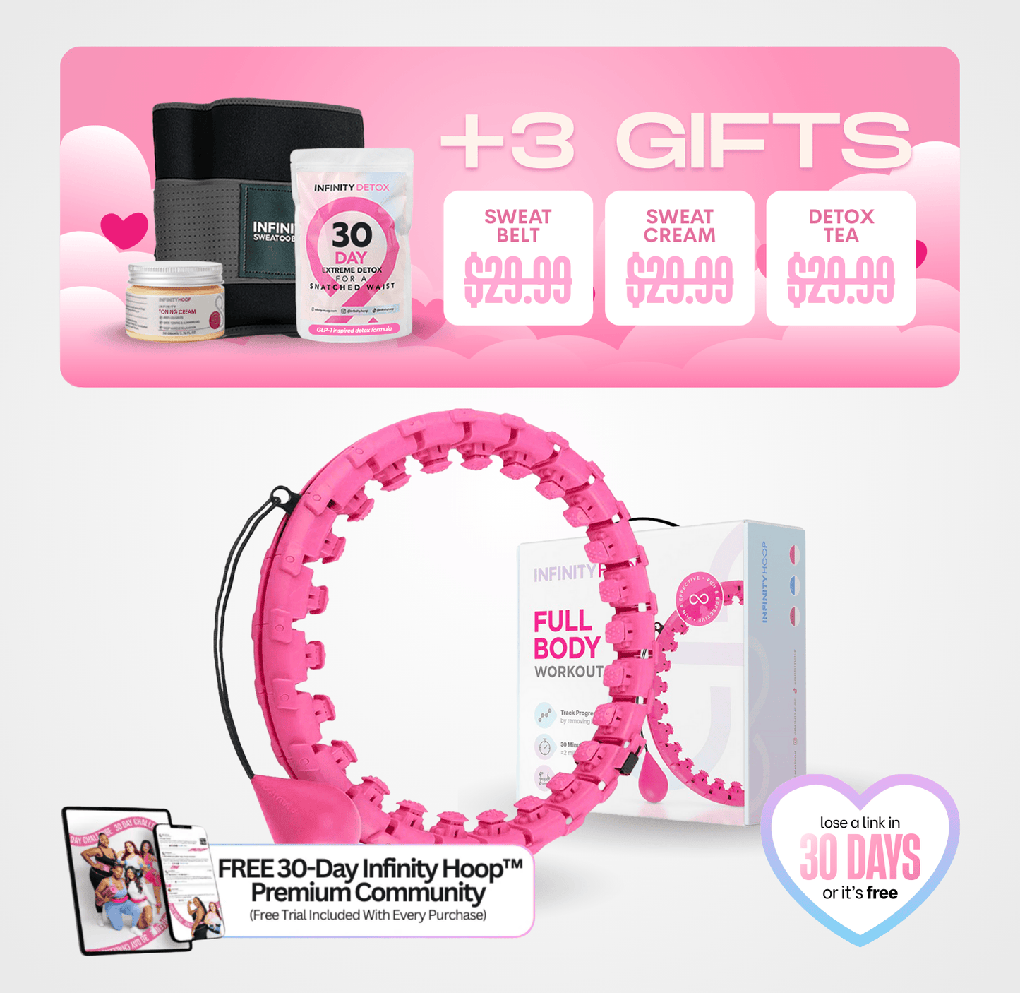 Infinity Hoop™ Challenge - Valentine's Day Sale