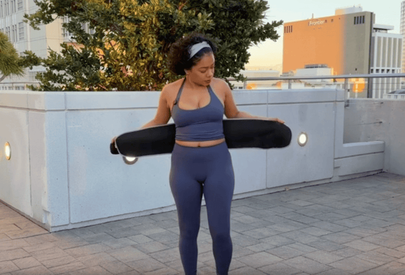 How to Put on Your Sweat Belt